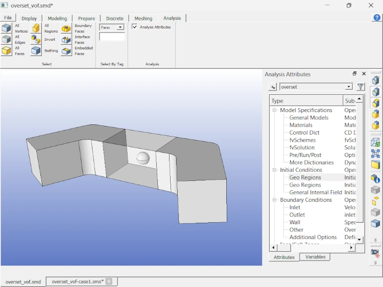 OpenFOAM overset mesh set-up in CastNet